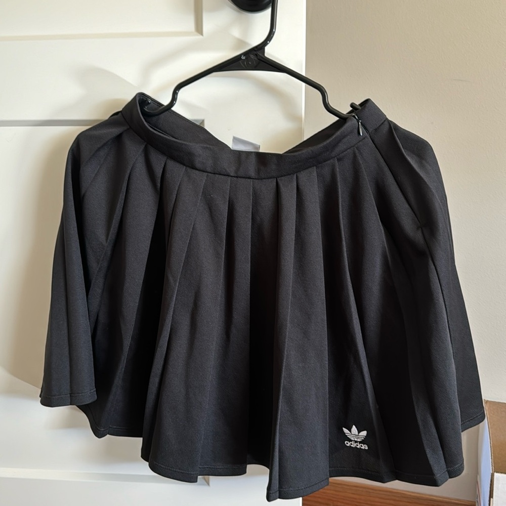 Pleated adidas skirt